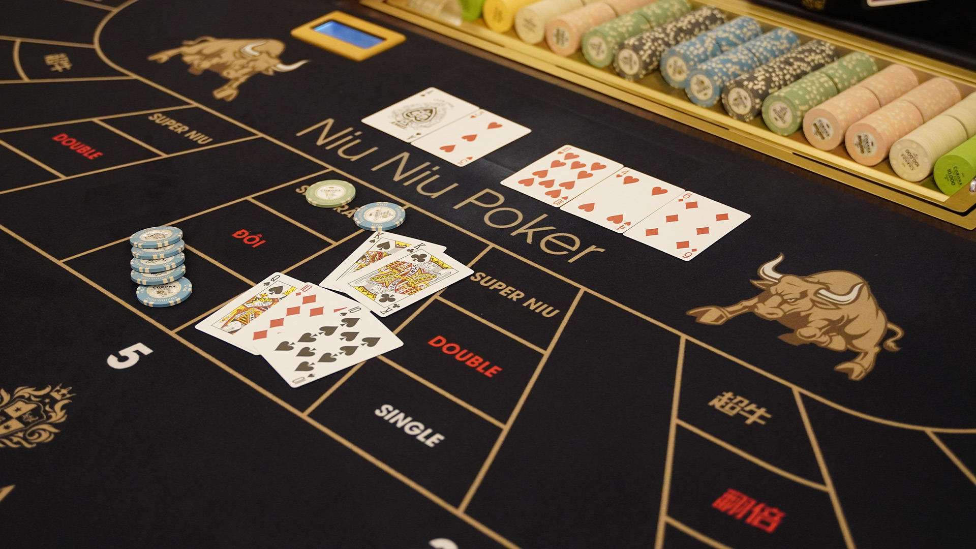 Bàn Niu Niu Poker (Ngầu Hầm) tại Corona Resort & Casino Phú Quốc