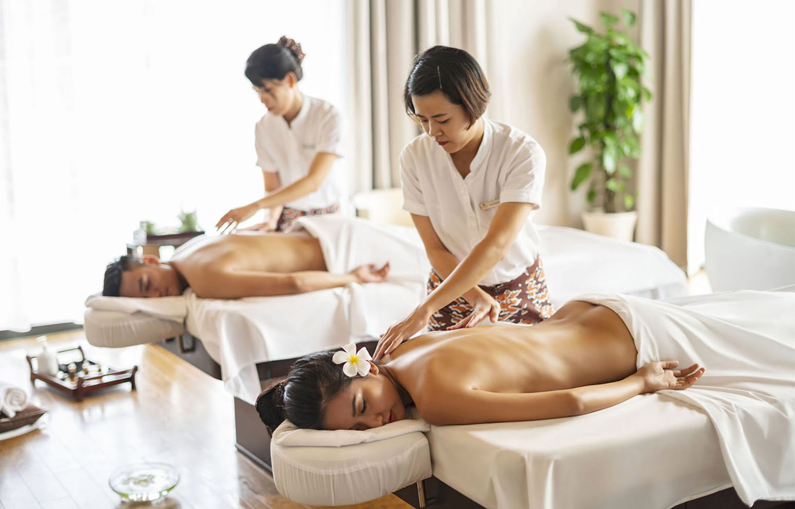 Tận hưởng sự thư thái qua các liệu trình spa ngay tại khách sạn