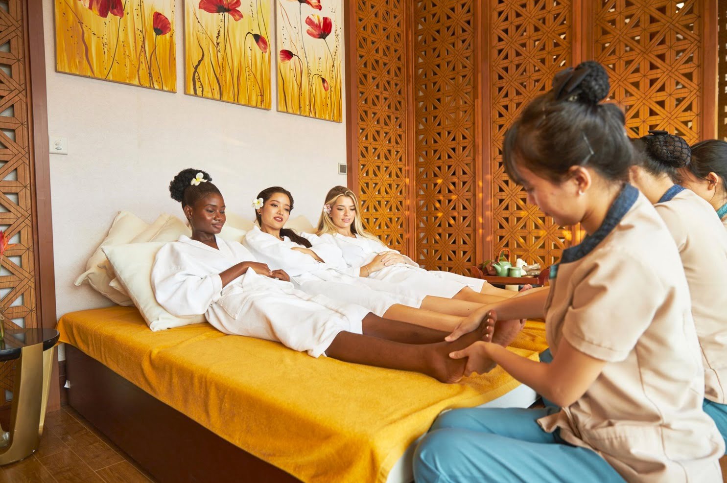 Tận hưởng dịch vụ spa cao cấp tại khách sạn