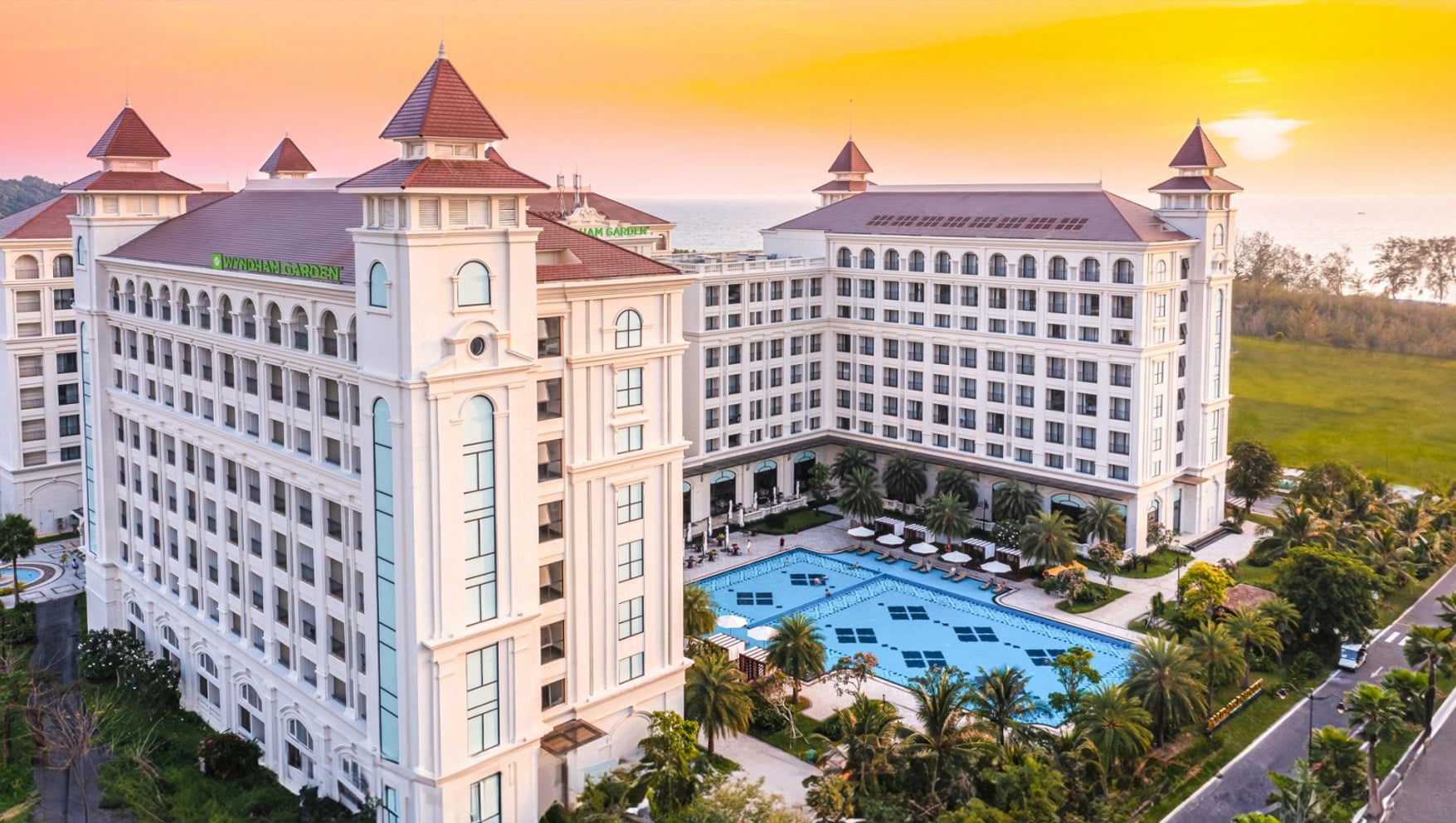 Khung cảnh tuyệt vời tại Wyndham Garden Phú Quốc