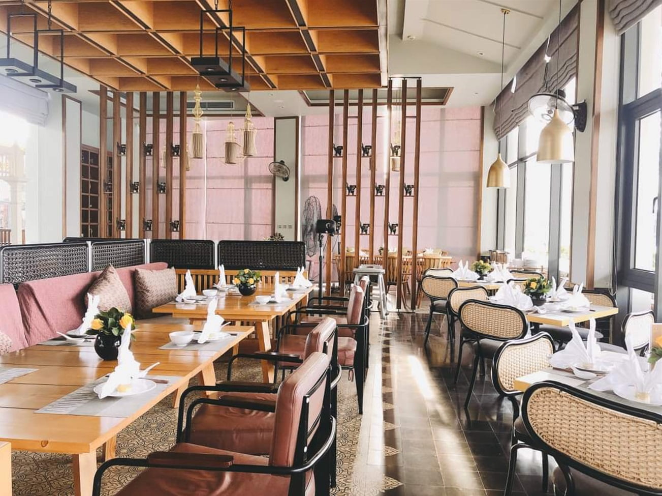 Nhà hàng Bow Thai được thiết kế sang trọng sát khu vực Corona Casino Phu Quoc