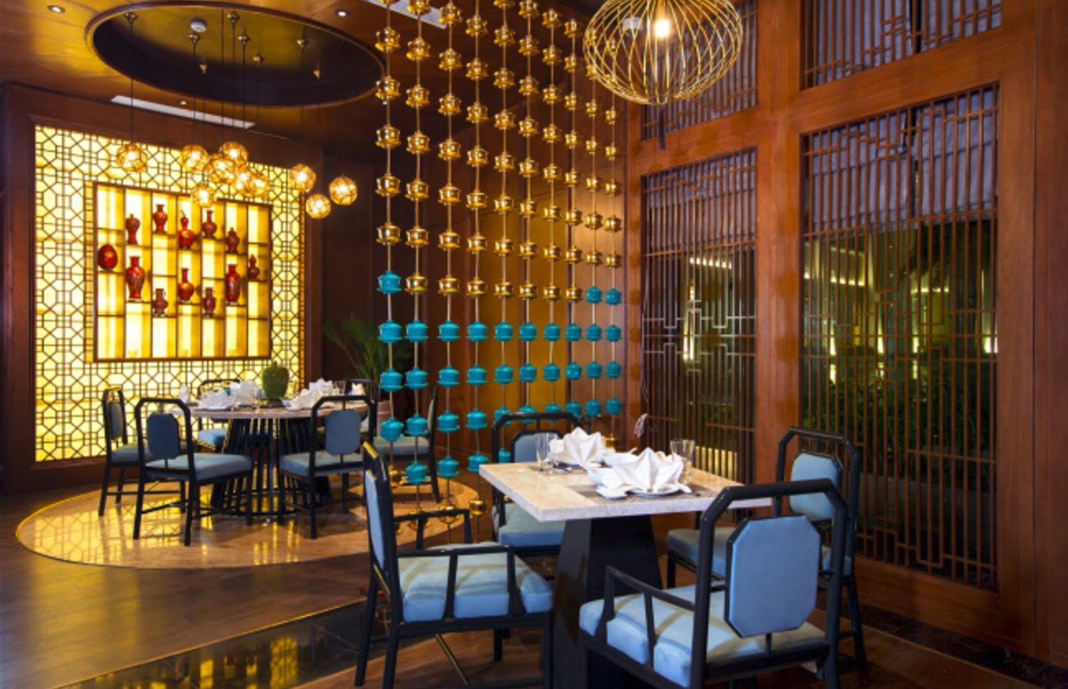 Không gian sang trọng đậm chất Trung Hoa sát khu vực Corona Casino Phu Quoc