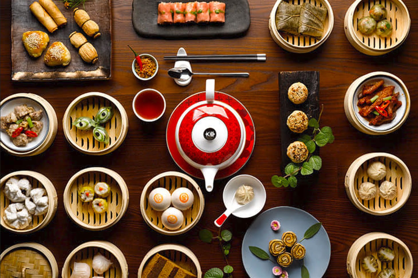 Dimsum là một trong những món ăn đặc trưng trong menu tại nhà hàng gần Corona Casino Phu Quoc