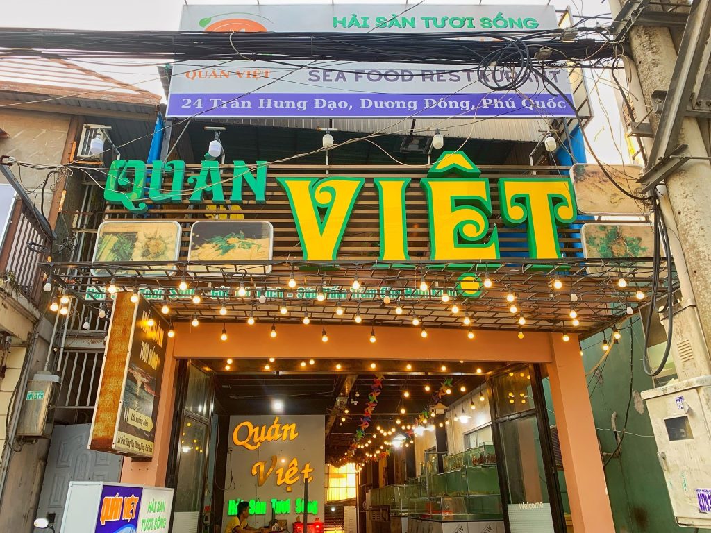 Nhà hàng quán Việt Phú Quốc