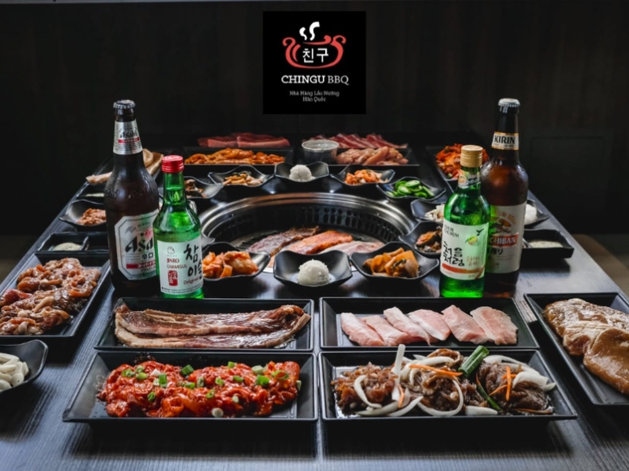 Ẩm thực Hàn Quốc tại nhà hàng Chingu BBQ Korean