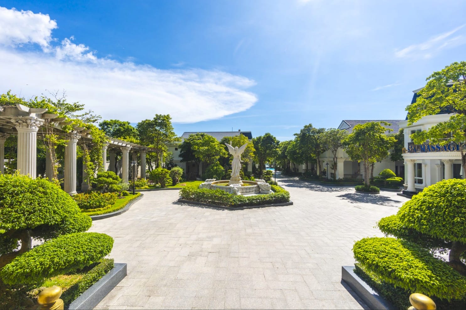 Không gian xanh mát, rộng rãi tại Thiên Thanh Phú Quốc Resort