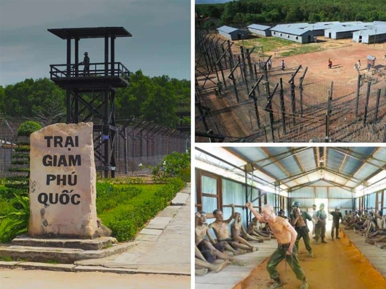 An overlook of Phu Quoc Prison 