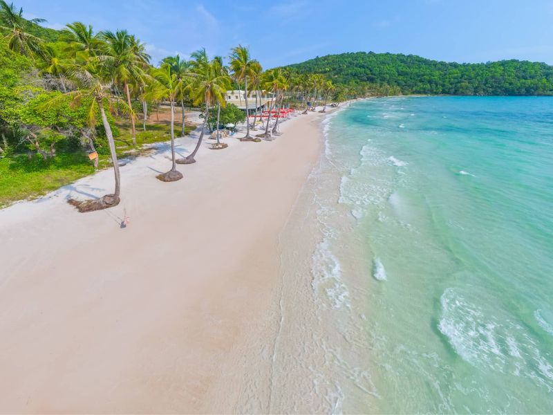Sao Beach in Phu Quoc near Corona Casino Phu Quoc