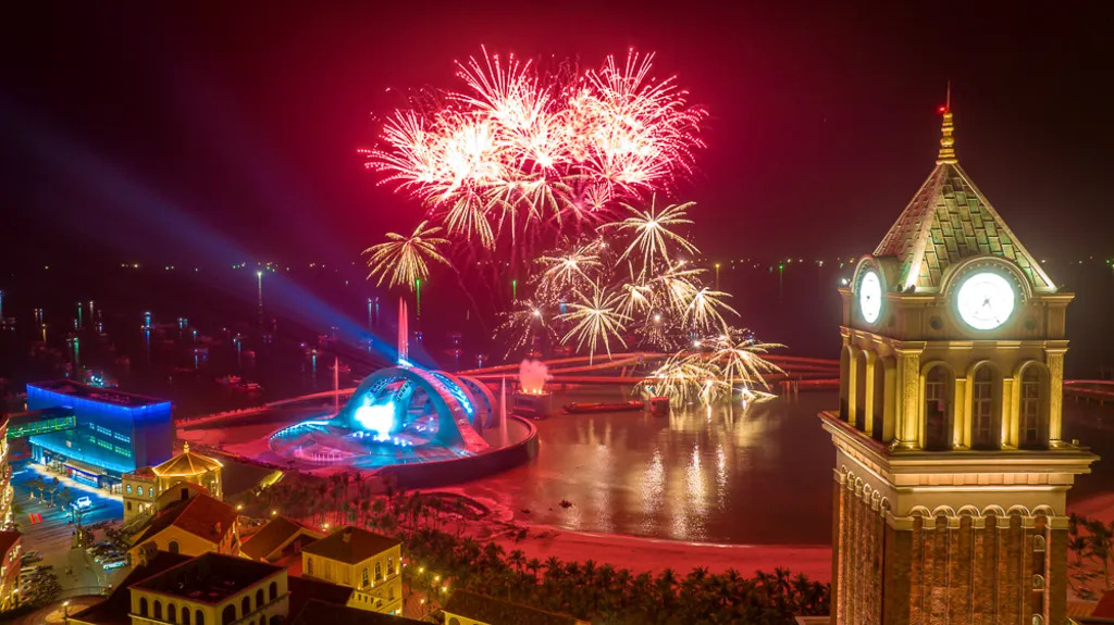 Festive Atmosphere in Phu Quoc Corona Casino Phu Quoc
