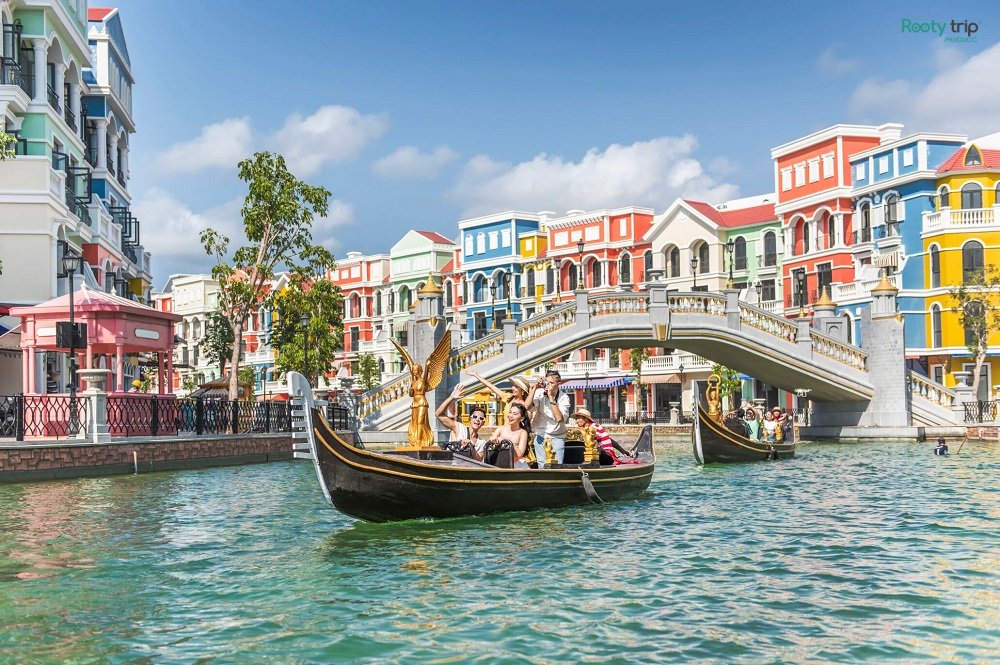Take a Gondola Ride at Grand World Phu Quoc