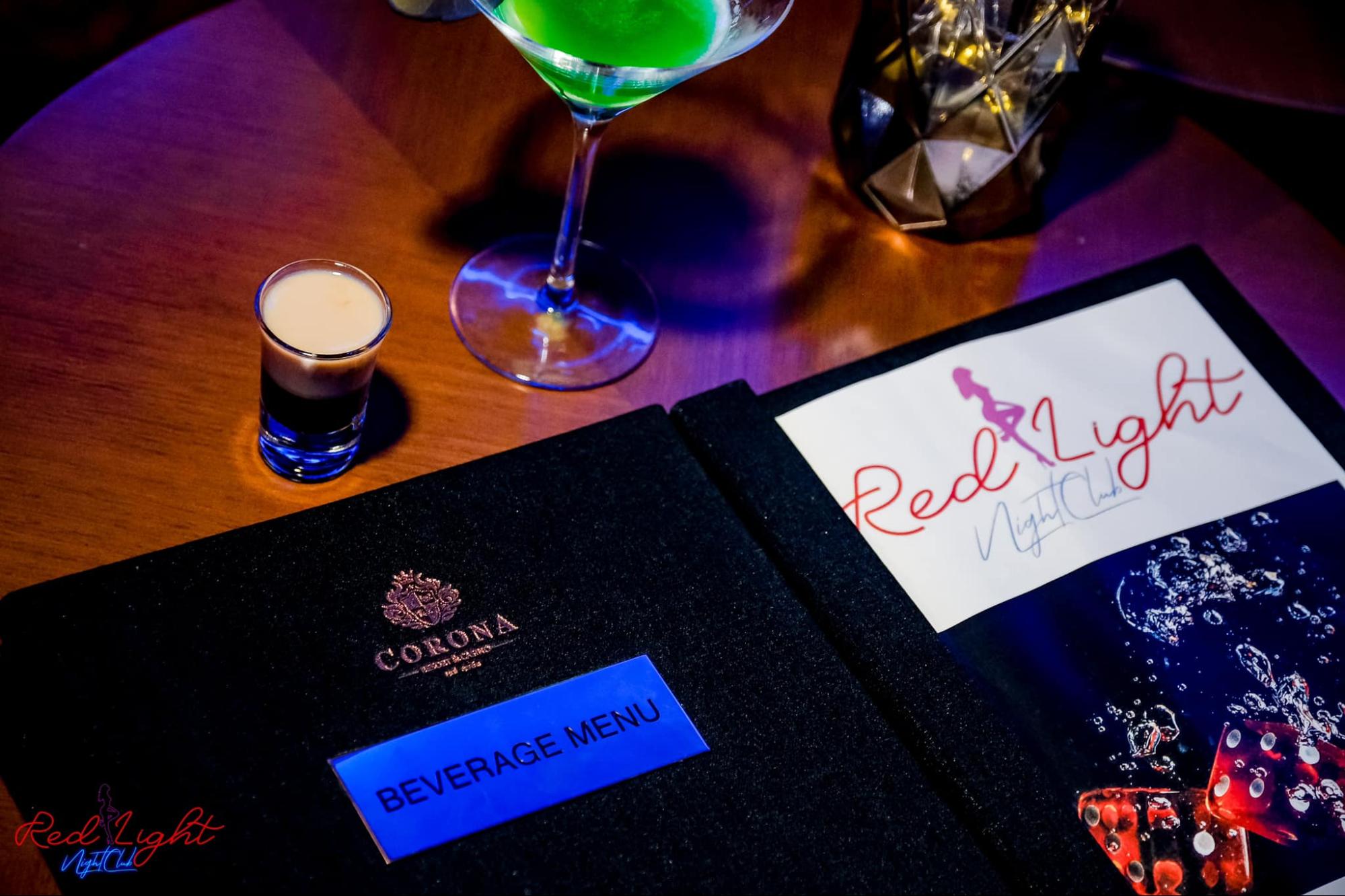 A diverse drink menu featuring a wide selection of wines and cocktails Corona Casino Phu Quoc