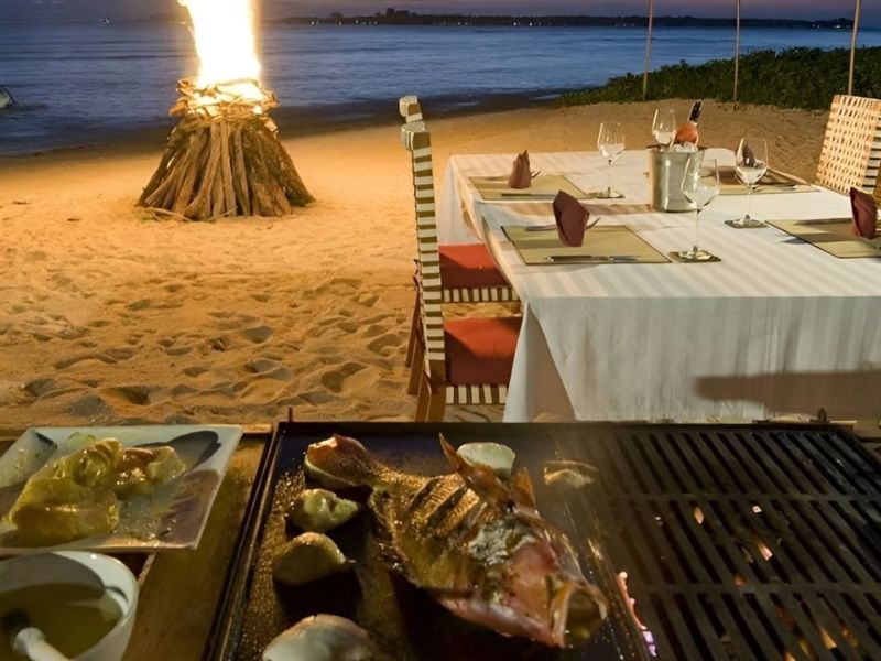 Ong Lang Beach camping and beach BBQ near Corona Casino Phu Quoc