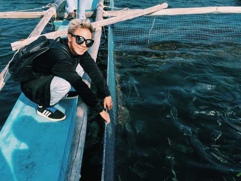 Tourists experiencing authentic fishing culture at Rach Vem near Corona Casino Phu Quoc