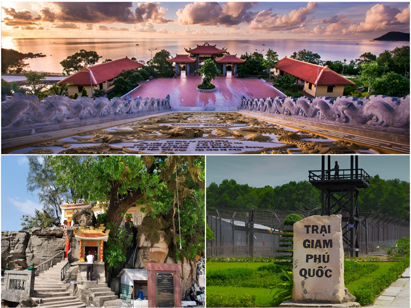 International tourists discover cultural and historical sites in Phu Quoc to learn about local heritage near the world-class Corona Casino Phu Quoc