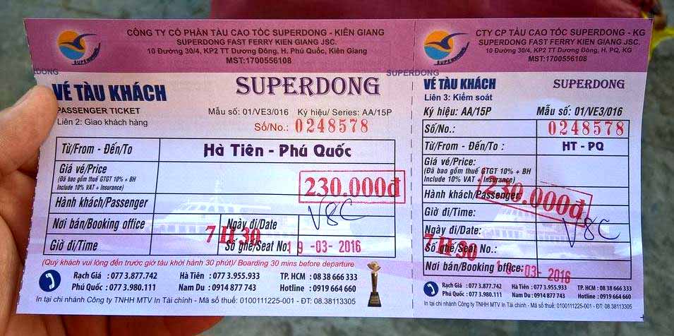 Tickets can be purchased at the terminal, but online booking is recommended during peak periods