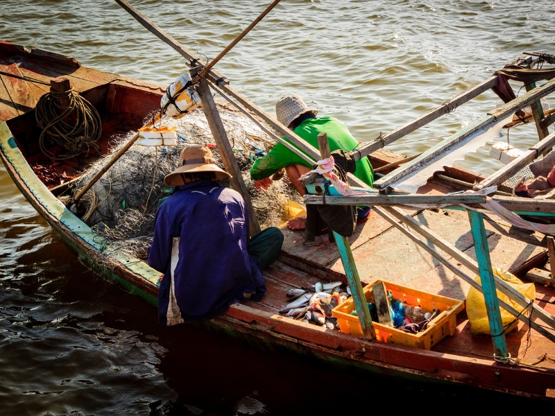 Authentic moments of fishermen and local life unfold in Phu Quoc near Corona Casino Phu Quoc