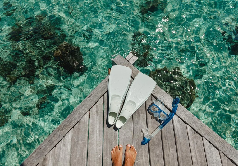 Colorful coral reefs await those who dive on tranquil days close to Corona Casino Phu Quoc.