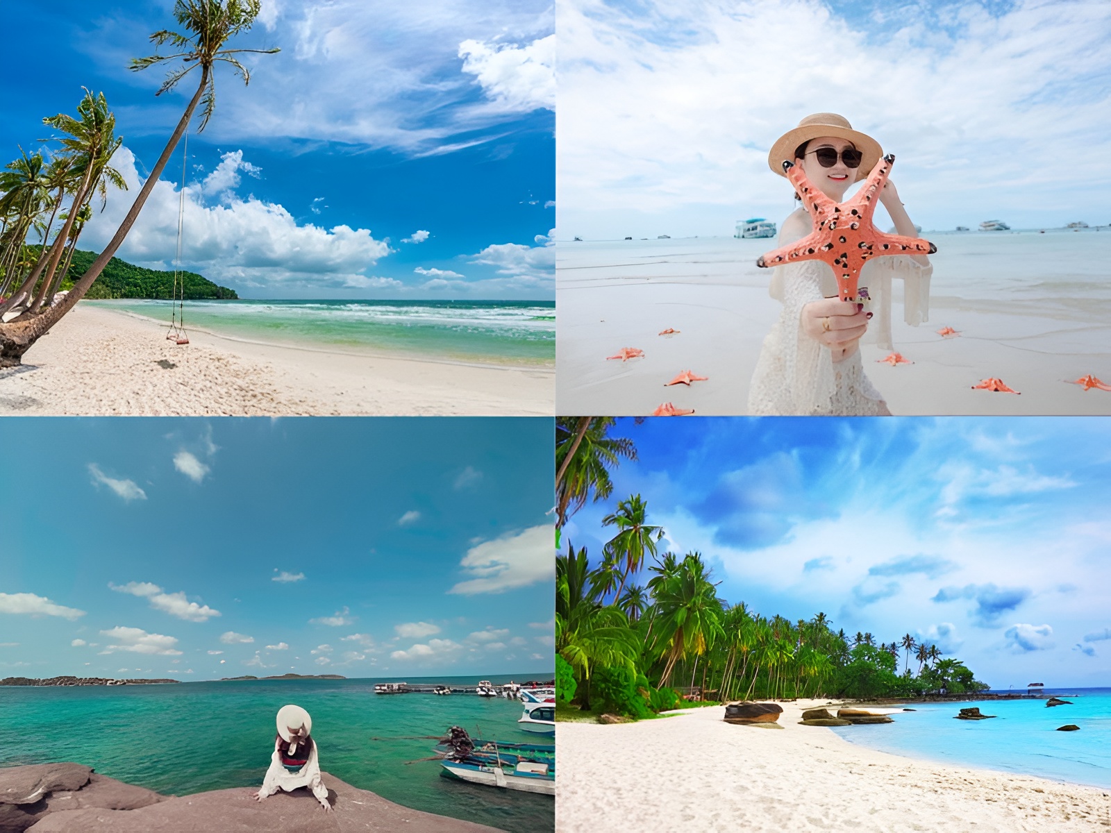 The beautiful coastlines of Sao Beach and Khem Beach Phu Quoc are easily reached from Corona Casino Phu Quoc