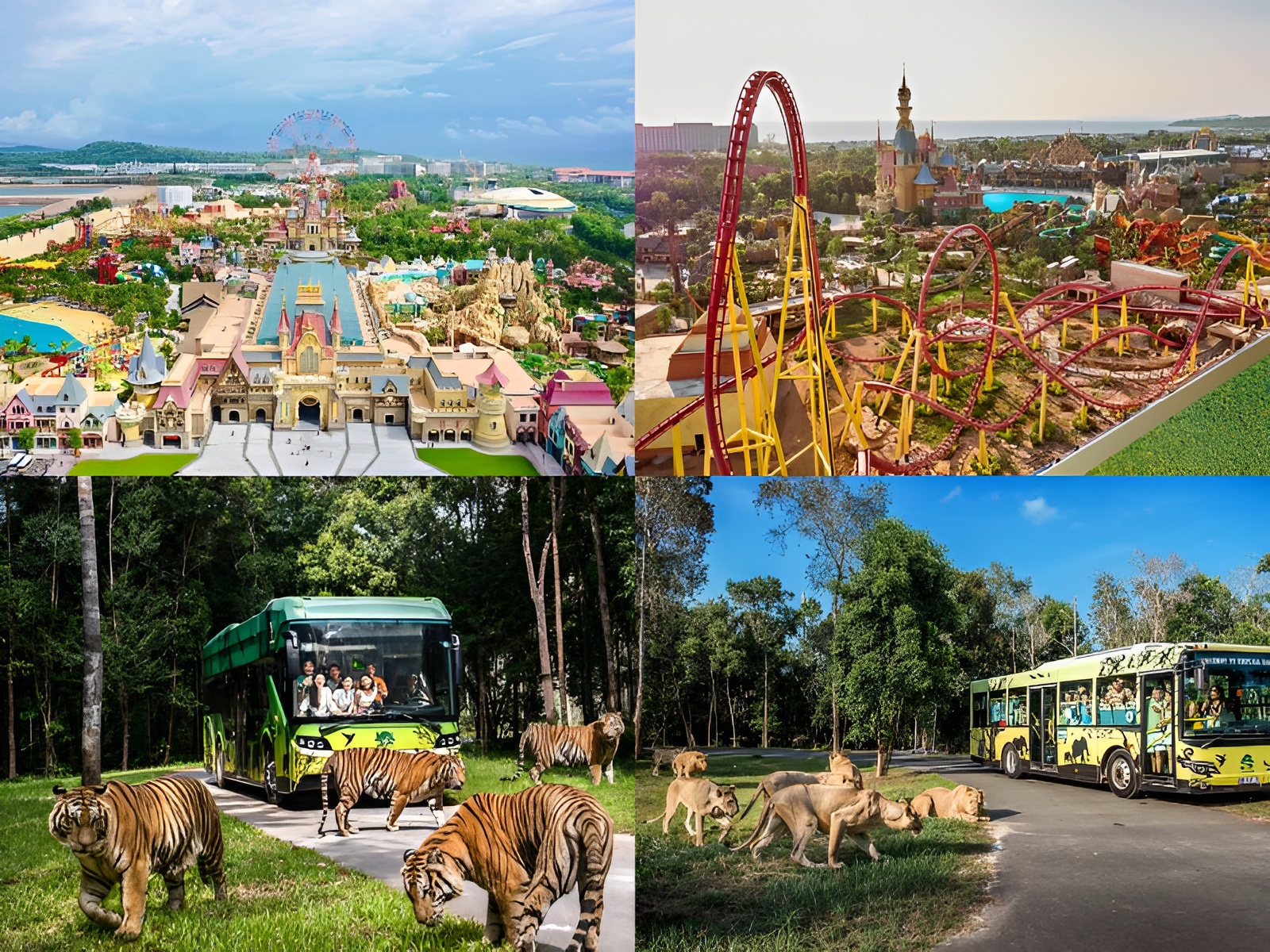 The ultimate entertainment package including VinWonders Vinpearl Safari Phu Quoc and Corona Casino Phu Quoc