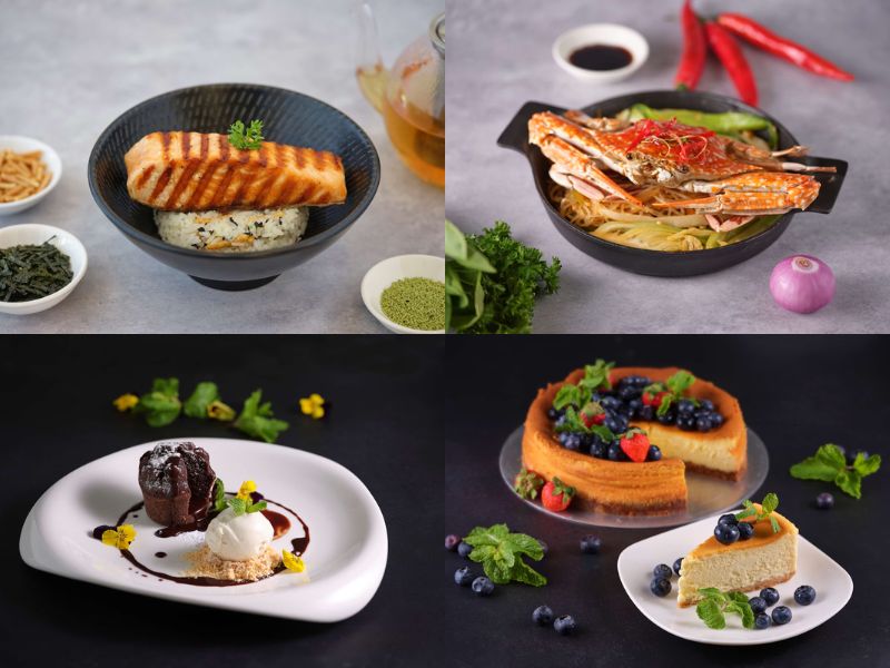 Lunch Menu – Asian and European Fusion