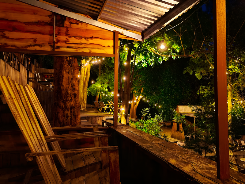 Guests enjoying specialty coffee and the relaxing atmosphere at Zyzu Kafé a great stop close to Corona Casino Phu Quoc