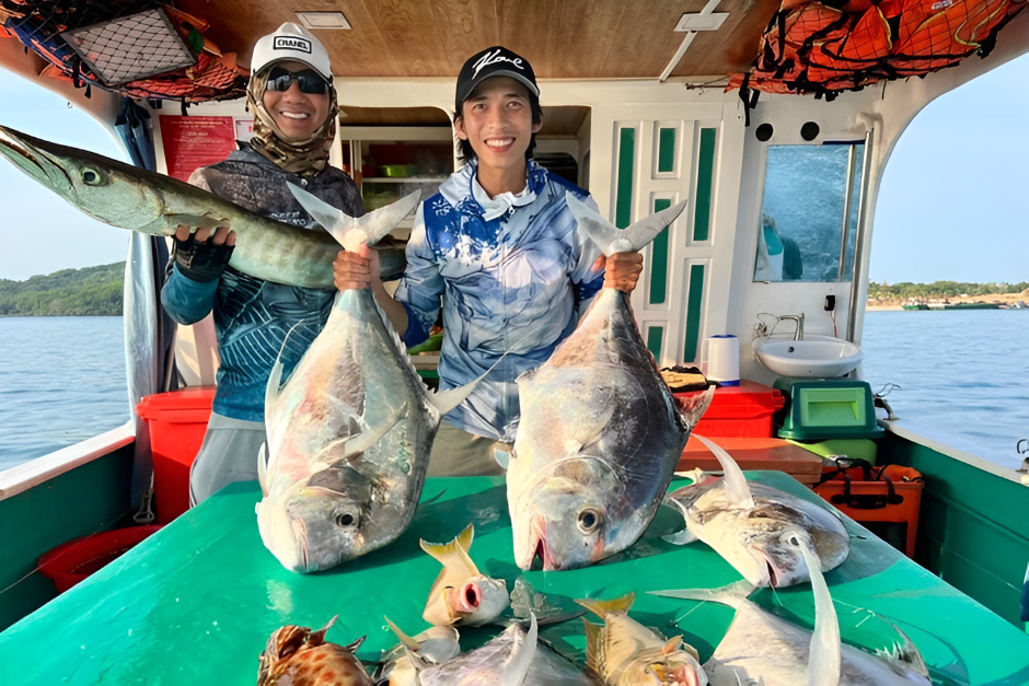Experience the thrill of Adventure & fishing combo tours a great daytime activity before an evening at Corona Casino Phu Quoc