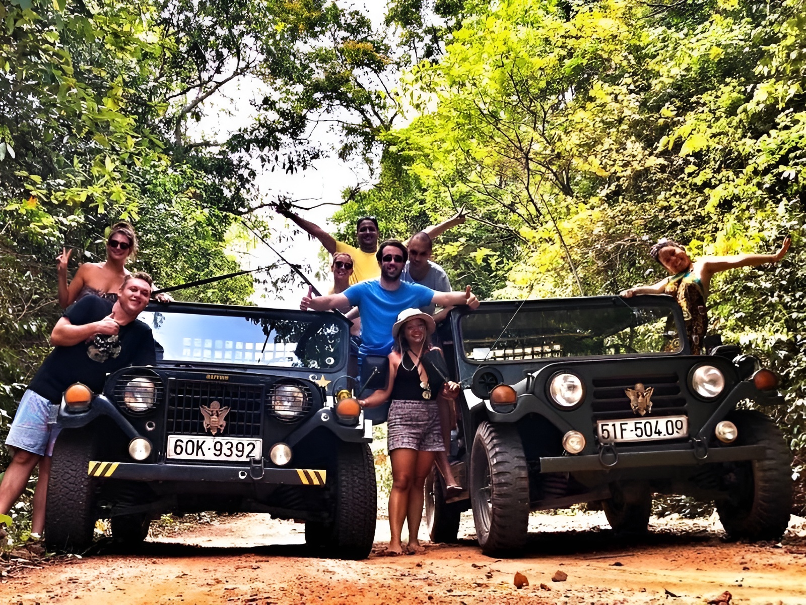 Riding A Phu Quoc Jeep Tour a private off road adventure that takes you across the island exploring areas near Corona Casino Phu Quoc