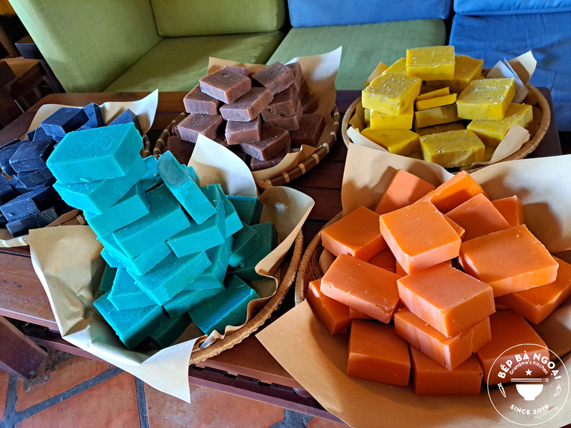 High quality natural soaps and skin care products using local ingredients a popular purchase for visitors near Corona Casino Phu Quoc