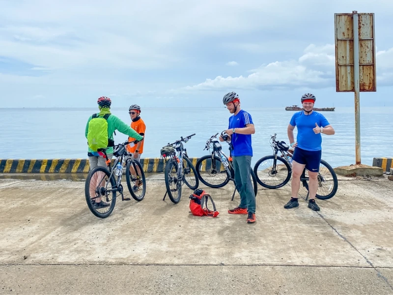 A landscape photo showcasing less traffic, wide beaches, and fresh sea air close to the luxury Corona Casino Phu Quoc entertainment hub