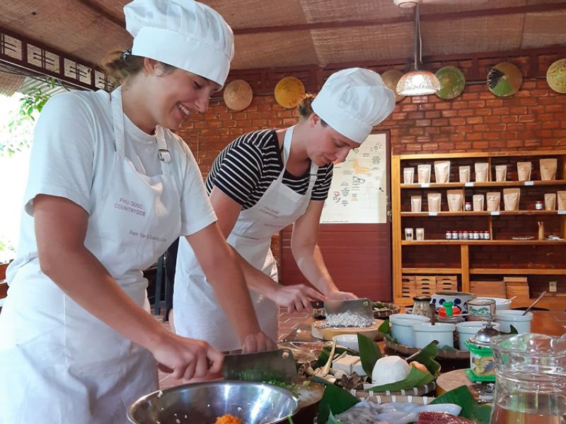 An authentic farm-to-table experience at the Pepper Farm Phu Quoc Cooking Class for guests staying at Corona Casino Phu Quoc