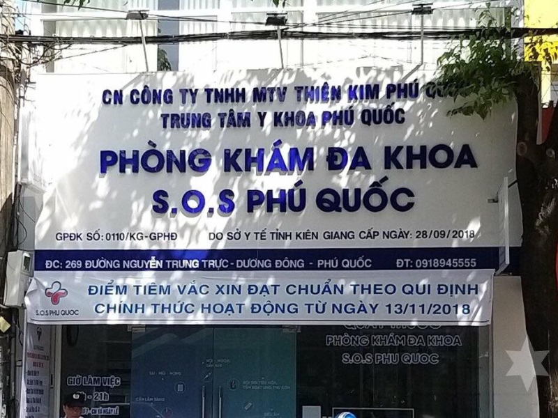 Tourist-friendly private clinic for urgent and general medical care provides quick health support for visitors at Corona Casino Phu Quoc
