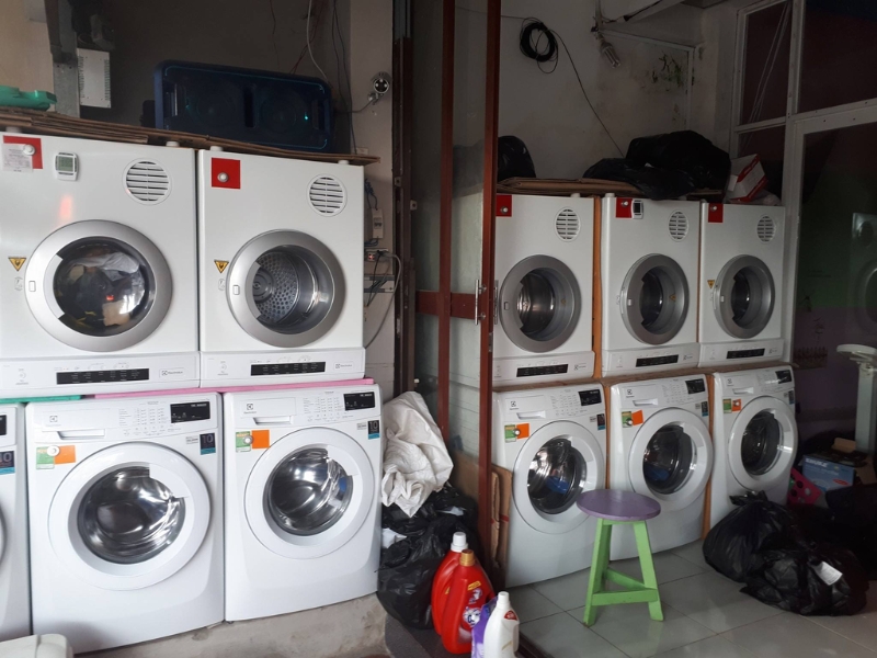 A photo of central laundry hubs with fast service and easy access located near the luxury Corona Casino Phu Quoc resort