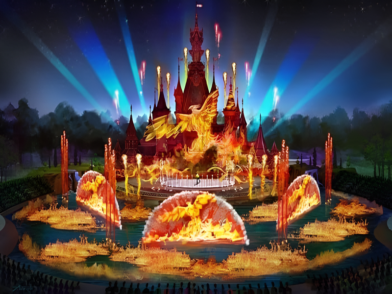 Cận cảnh nội dung trình diễn của Show Once Phú Quốc tái hiện thế giới cổ tích kỳ ảo, mang lại cảm xúc khó quên cho khách lưu trú tại Corona Casino Phú Quốc