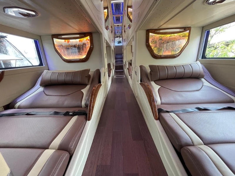 A scenic journey showing sleeper bus connections and ferry transfers provide an affordable way to reach Phu Quoc for patrons of the prestigious Corona Casino Phu Quoc