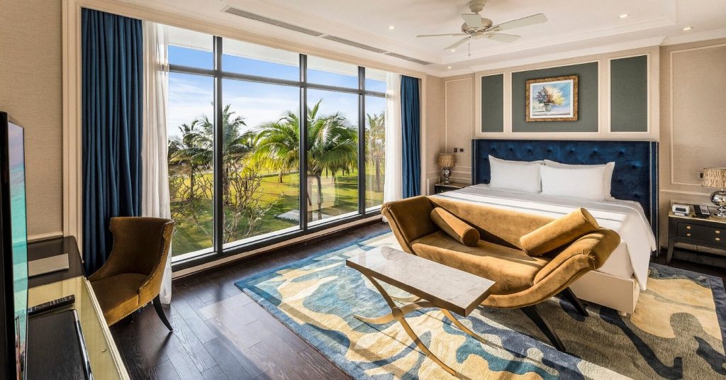 Phòng nghỉ cao cấp hướng biển tại Corona Resort & Casino Phú Quốc