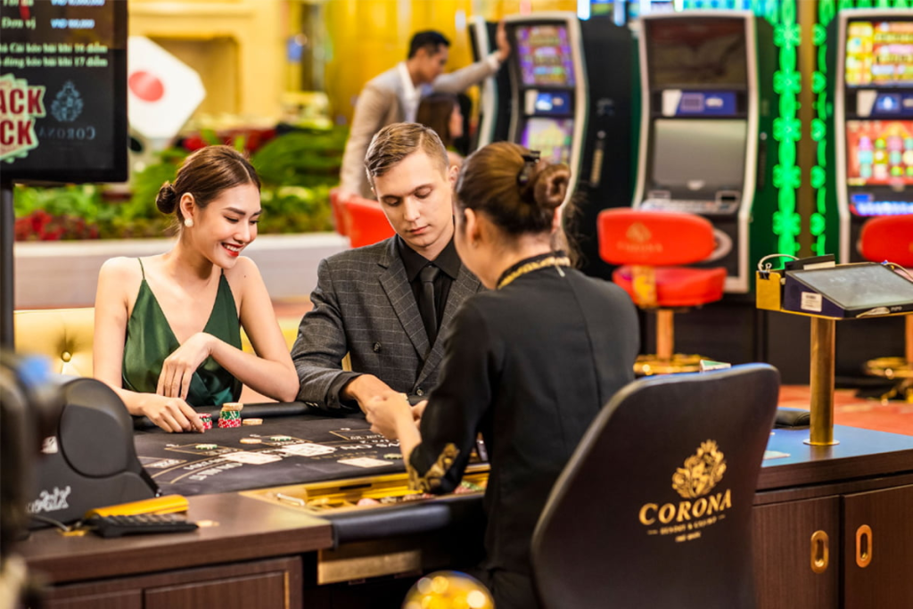 Corona Resort & Casino Phú Quốc là cơ sở đầu tiên tại Việt Nam được cấp phép hợp pháp đón khách Việt Thống Thu Đổi Rõ Ràng
