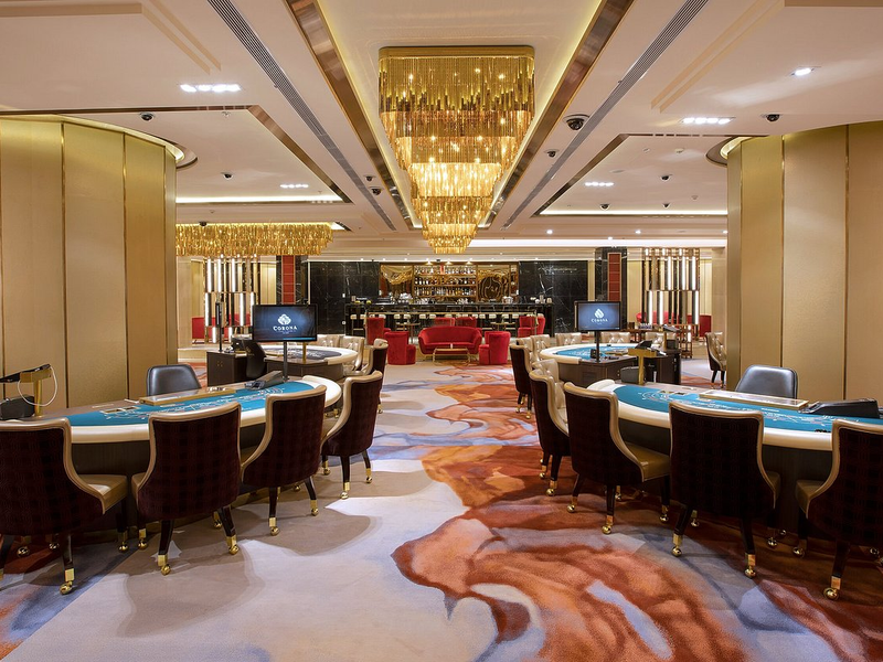 Sàn chơi với mức cược casino đa dạng tại Corona Resort & Casino Phú Quốc